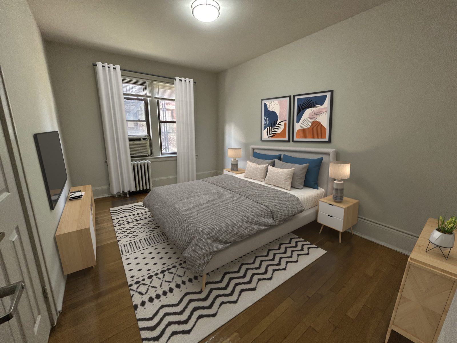 One-bedroom at Coleman Apartments