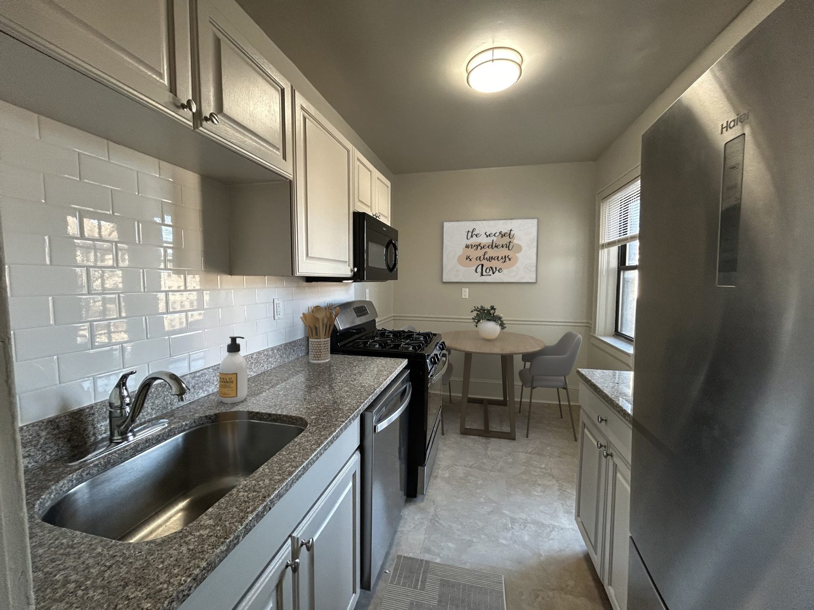 Kitchen at Coleman Apartments