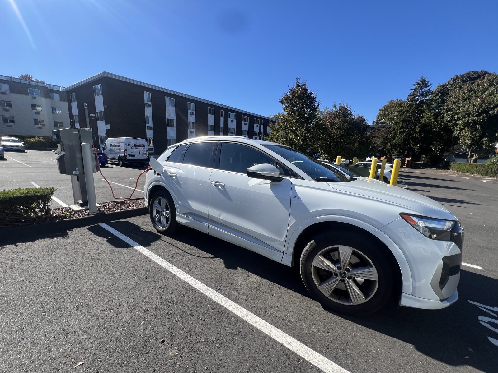 EV charging at Cypress Apartments