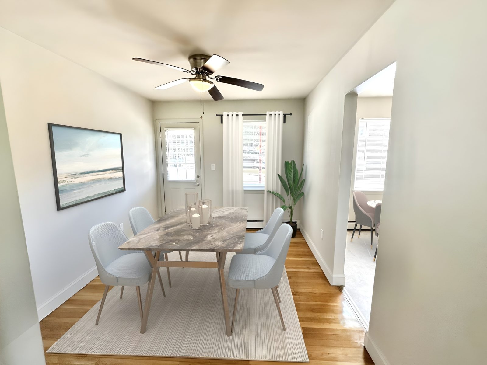 Kitchen at Ridgefield Apartments